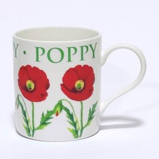 Poppy design fine china - design, mug