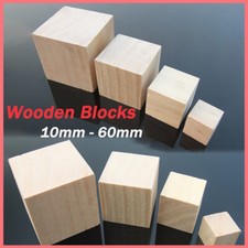 Natural Wooden Blocks Cubes