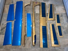 2 x Vintage Harmattan Glider 236cm Span Airframes Tow Release Slope Soarer