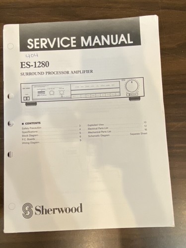 Sherwood 1280 es1280 - sherwood, es-1280