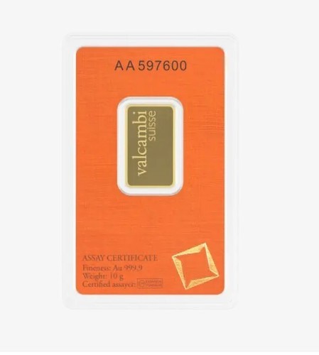 Grams solid gold bar 10g - 10,