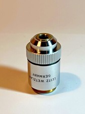 Leitz x10 0.25NA  microscope objective 170