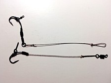 5 x solid PVA bag rigs. Ronnie / spinner or German. Ready made custom rigs