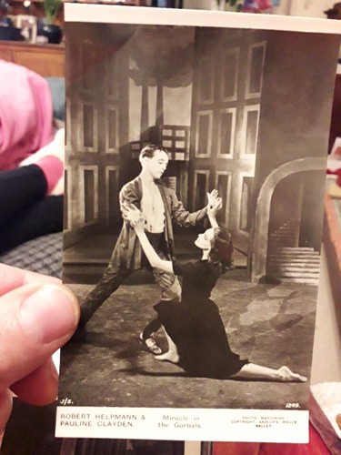 Ballet postcard size - ballet, postcard-size