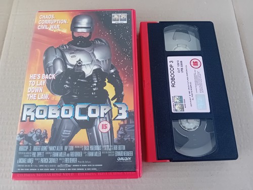 Robocop vhs rental - robocop,