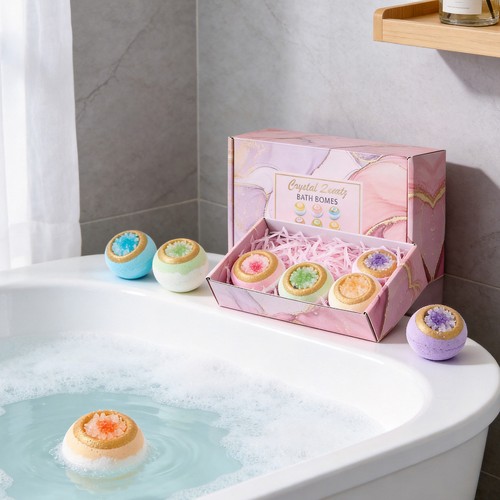 12pcs bath bombs - 6/12pcs,