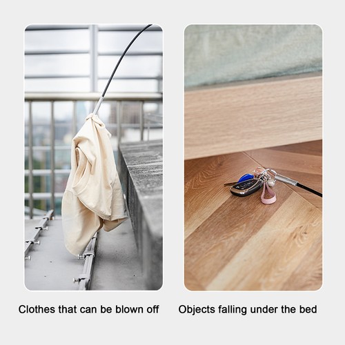 60cm white drain snake - white,