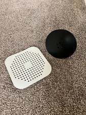 Black Matt Shower Drain Cover And Silicone Shower Or Bath Drain Hair Catcher New