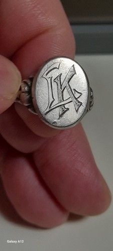 Vintage heavy solid 800 silver - heavy,