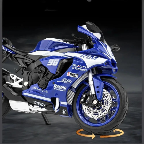 Yamaha r1m toy - 1/12, motorcycle