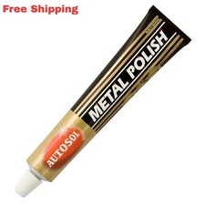 Autosol Solvol Chrome Polish Aluminium & Metal Paste Polish Car Motorcycle FREE