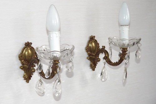Pair french vintage single - french,