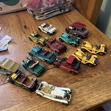 vintage Lesney Matchbox diecast model vehicles cars models of yesteryear x 13