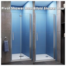 Frameless Bifold/Pivot Shower
