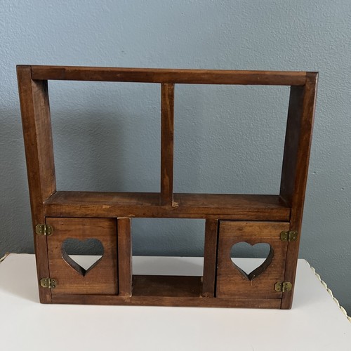 Vintage wood wooden cubby - vintage,
