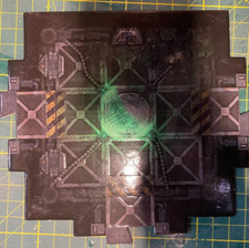 LARGE  " GREEN "  CROSS  TILE