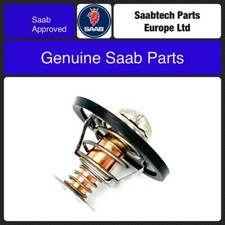 GENUINE SAAB THERMOSTAT KIT 89'C - 900, 9000, NG 900, 9-3, 9-5 - NEW - 30577561