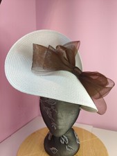 white brown large straw