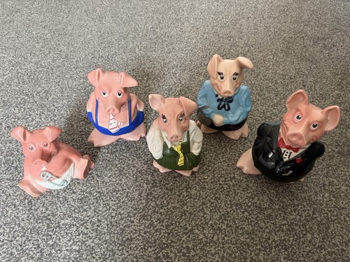 Natwest pigs full set 5 - pigs,