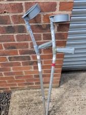 Crutches 2x Double Adjustable