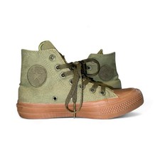 Army Green Brown Souls Women's Size 3 Chuck Taylor All Star Converse High Tops