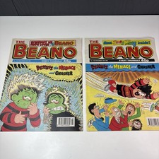 Pair of Vintage 1995 The Beano Comics #2783 & #2784 Dennis the Menace