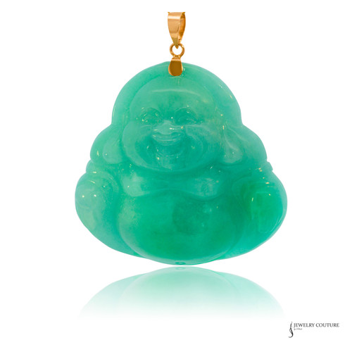 14kt yellow gold natural green - 14kt,