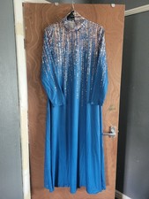 Turquoise Gold Sparkly Effect