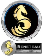 Beneteau Horse Round Sticker