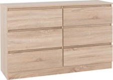 MALVERN 6 DRAWER CHEST SONOMA