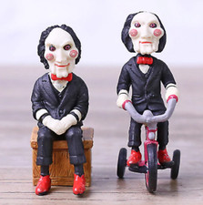 Movie《SAW》Billy Mini PVC Figure Horror Dolls Decoration Toys Christmas present
