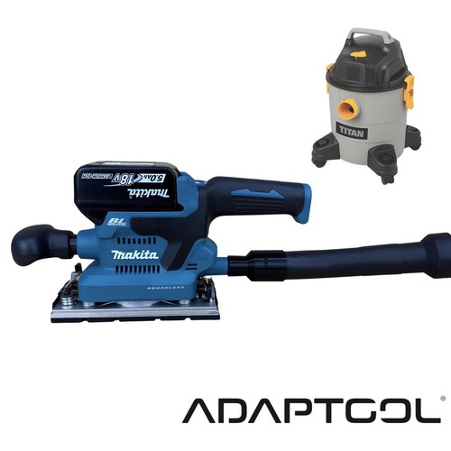 Makita 18v sheet sander dust - sheet,