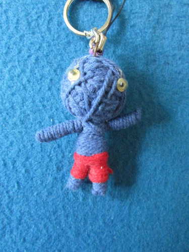 Voodoo doll keyring af - doll,