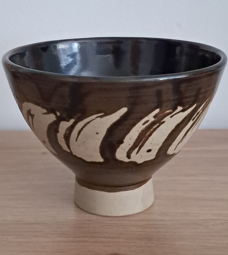 Studio pottery tenmoku glazed - studio,