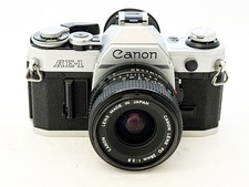 Canon AE-1 Film Camera & Canon 28mm Wide Angle Lens. Works Perfectly, New Seals