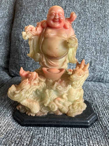 Hand carved chinese yellow and - carved,