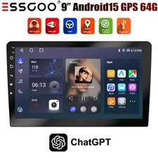 9" Android 15 Car Stereo GPS