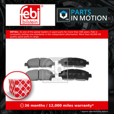 Brake Pads Set fits TOYOTA MR2 SW2, SW20 2.0 Front 89 to 00 0446512160 Febi New