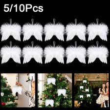5/10PCS White Feather Angel