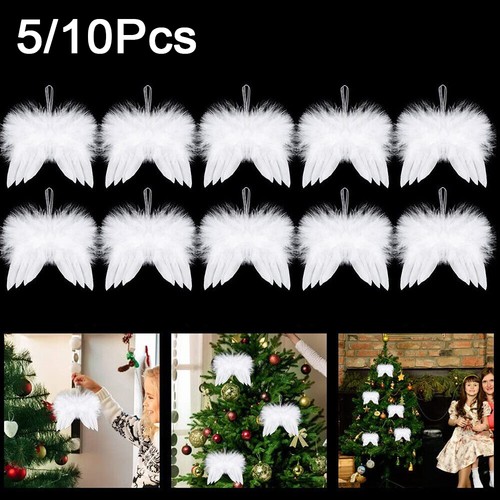 10pcs white feather - 5/10pcs,