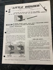 Used Little Wonder Gas Powered