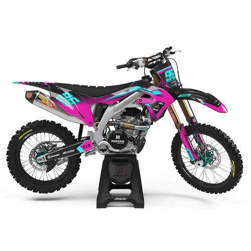 Graphics fits kawasaki kx - mx,