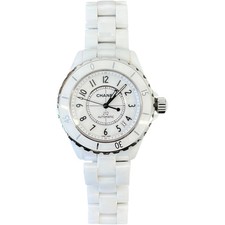 Chanel women j12 watch - women's, white