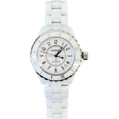 Chanel women j12 watch - women's, white