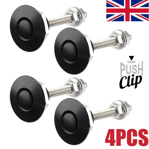 4pcs black push - 4pcs, button