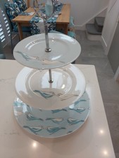 Cake Stand, 3 Tier,Bluebird Design, Laura Ashley