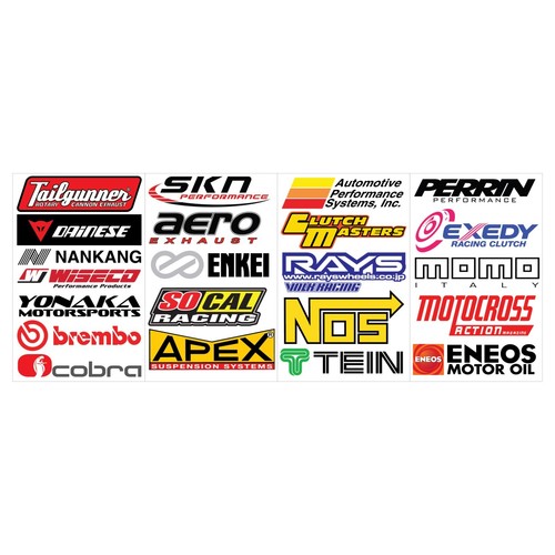 Large wide racing - large, 5"