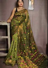 Copper Zari All Over Work