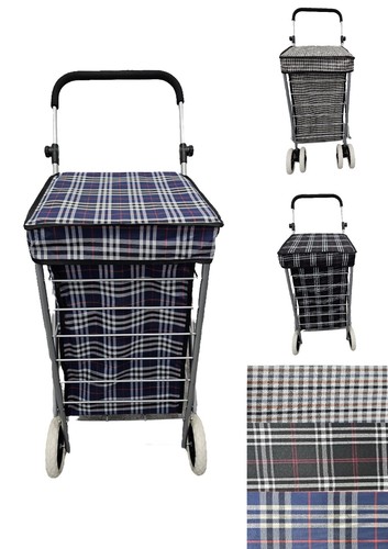 Folding shopping trolley - folding, 6