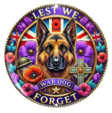 War Dog Memorial Printed